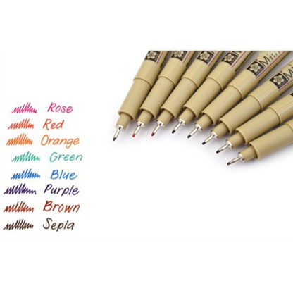 Sakura Pigma Micron Color Set (005/01/05/PN)