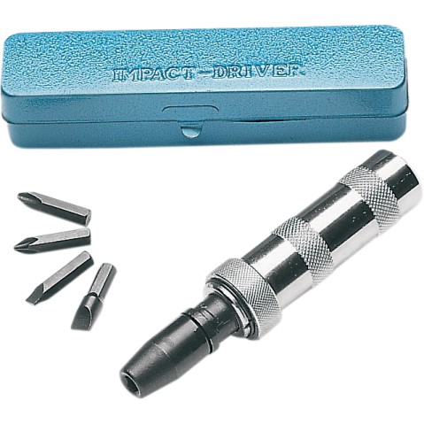 TM HEAVY DUTY IMPACT DRIVER WITH 4 BITS #TM-2500 Made In Taiwan ...