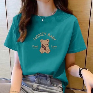 PoLo Shirt Summer Casual Short T Shirt Korean Style Harajuku Cute Teddy  Bear Embroidered T Shirt Super Short Women's T Shirt Top - AliExpress