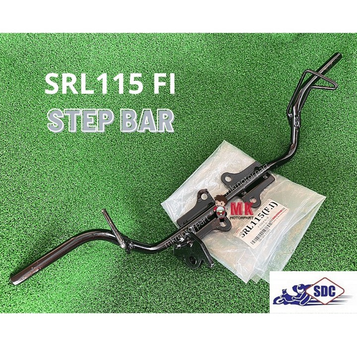(STD) SRL115FI Front Step Bar Yamaha Lagenda SRL115Fi Besi Pemijak Footrest Kaki Depan SRL115