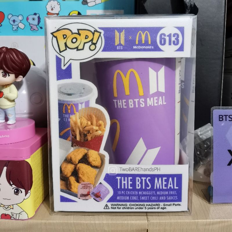 BTS x Mcdo meal box without Acetate box | Shopee Malaysia