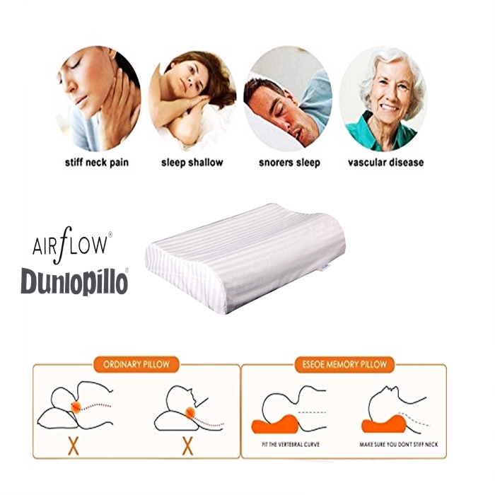 Dunlopillo pillow for neck pain best sale