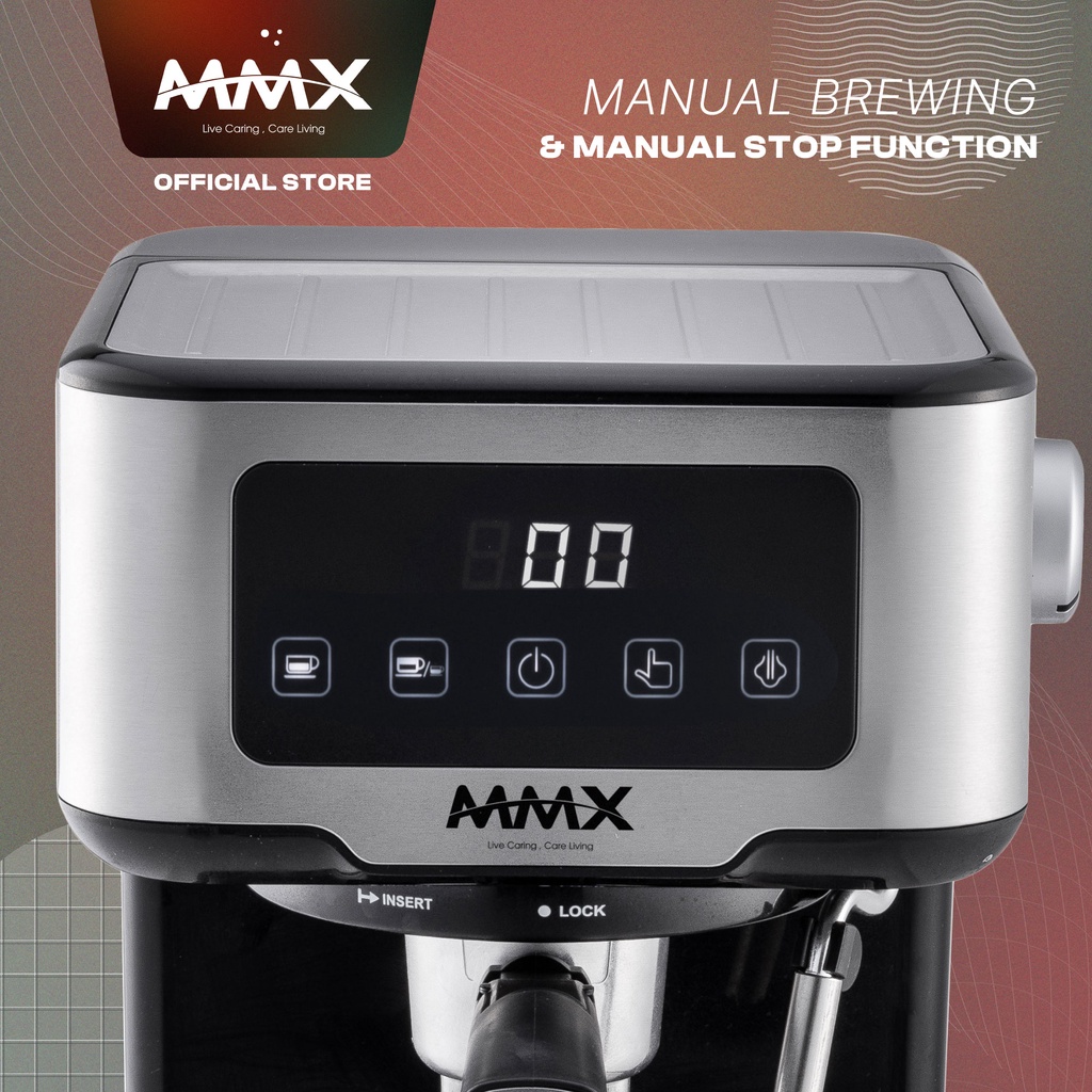MMX Aroma Max CM40 3in1 Capsule, Milk Frothing & Espresso Powder