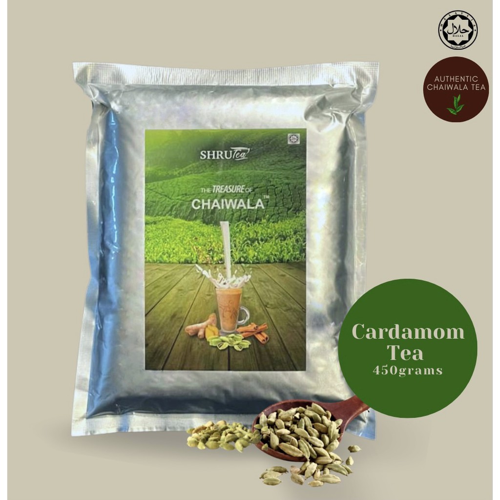 CHAIWALA (SHRUTEA) CARDAMOM TEA 450grams | Shopee Malaysia