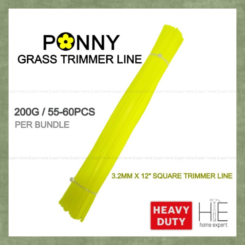 PONNY TRIMMER LINE Brush Cutter Trimmer Line / Tali mesin rumput ...
