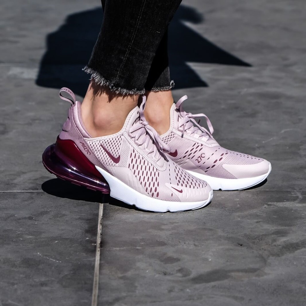 Nike Air Max 270 Barely Rose Vintage White Shopee Malaysia