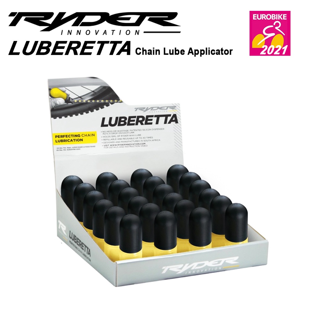 RYDER Luberetta Bicycle Chain Lube Applicator Drop 15ml Mini Tool