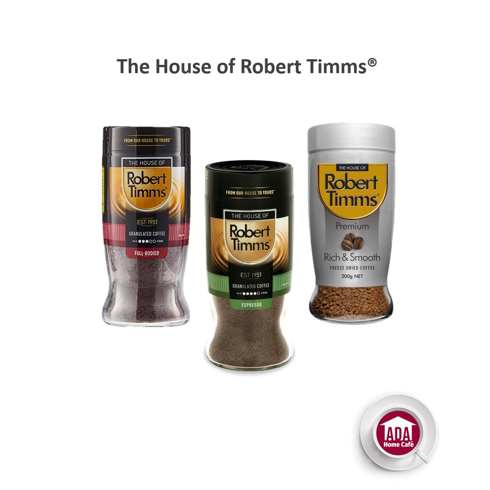 Robert Timms Premium Instant Granulated Coffee 200g (FullBodied