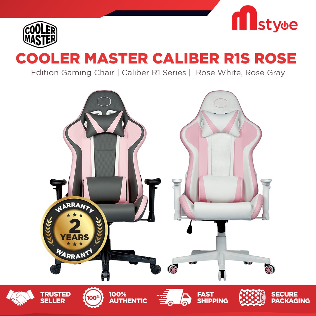 Cooler Master Caliber R1S Rose Edition Gaming Chair Shopee Malaysia