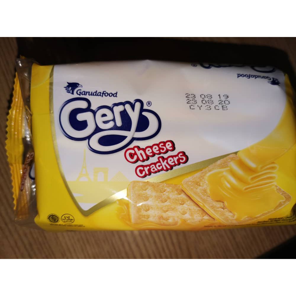 GERY CHEESE CRACKERS / GERY CHOCO CRACKER 90G Shopee Malaysia
