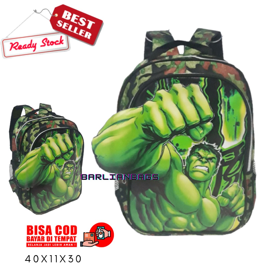 Hulk backpack for online toddlers