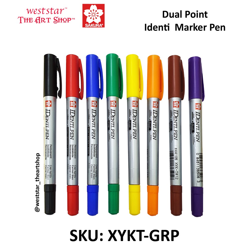 Sakura Identipen Permanent Marker Single Point Black - View #12