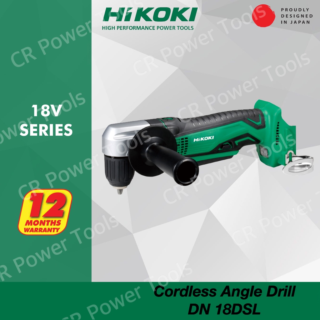 Perceuse-Visseuse d'angle HIKOKI DN18DSL 18V 10 mm