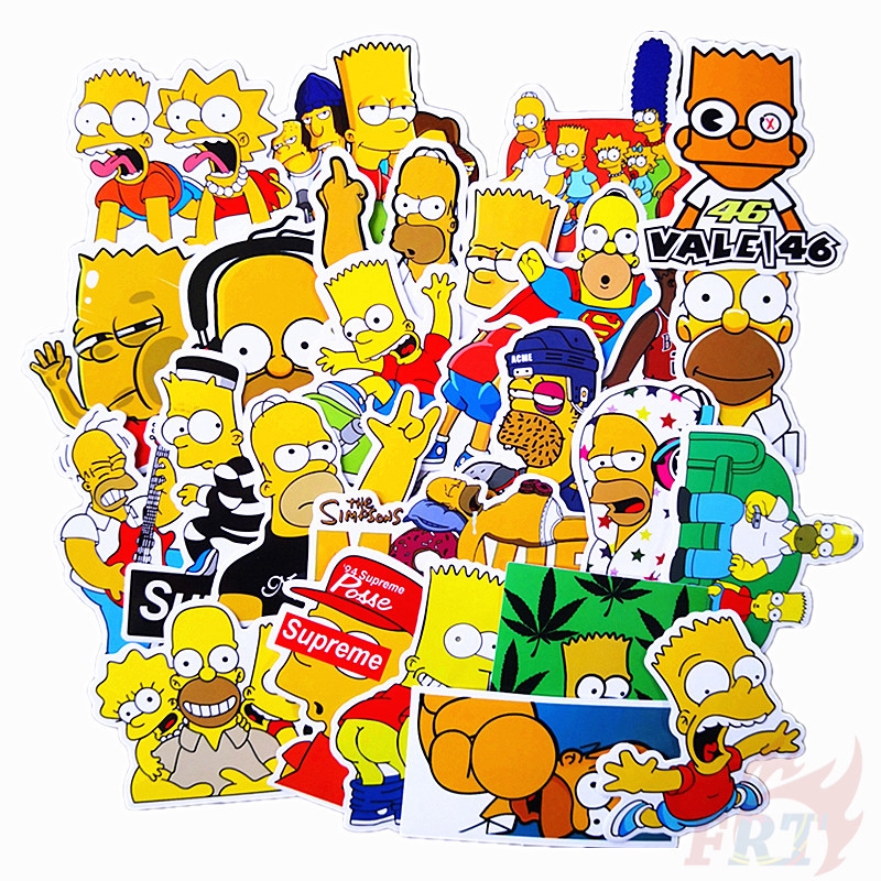 Simpsons hotsell supreme sticker