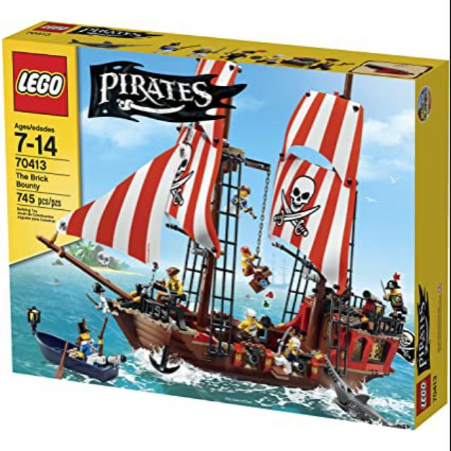 LEGO 70413 Pirate Ship Brick Bounty HARD TO FIND | Shopee Malaysia