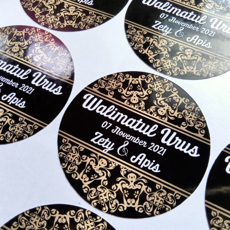 Sticker Kahwinbertunangnikahsticker Doortfreetsticker Nikah