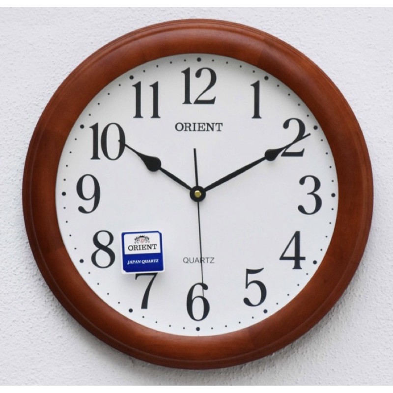 Orient Wood Design Wall Clock Model OL207. | Shopee Malaysia