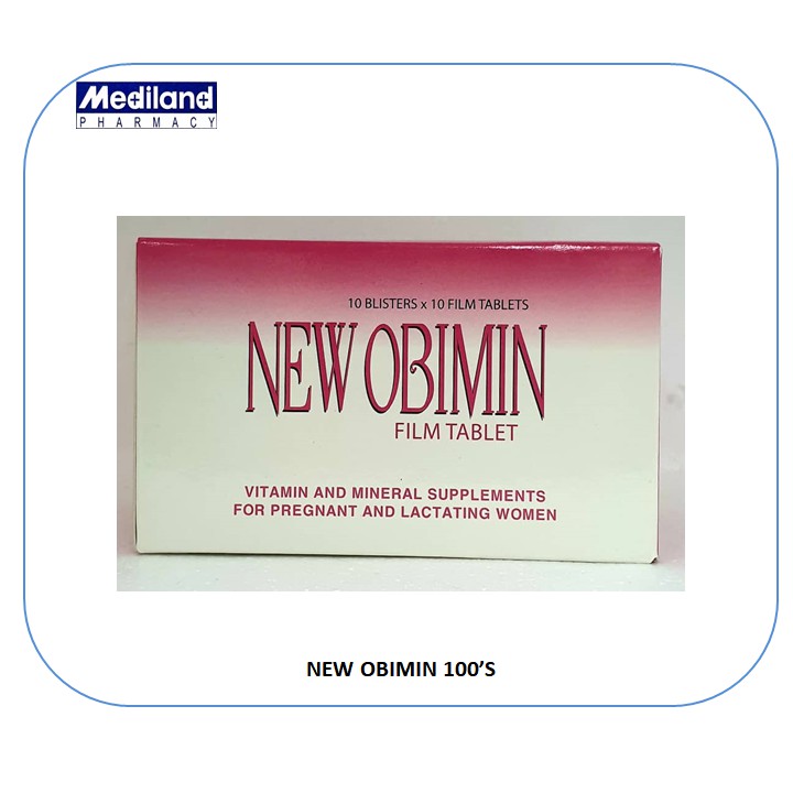 NEW OBIMIN 100'S (ANTENATAL/ PREGNANT & LACTATING) | Shopee Malaysia