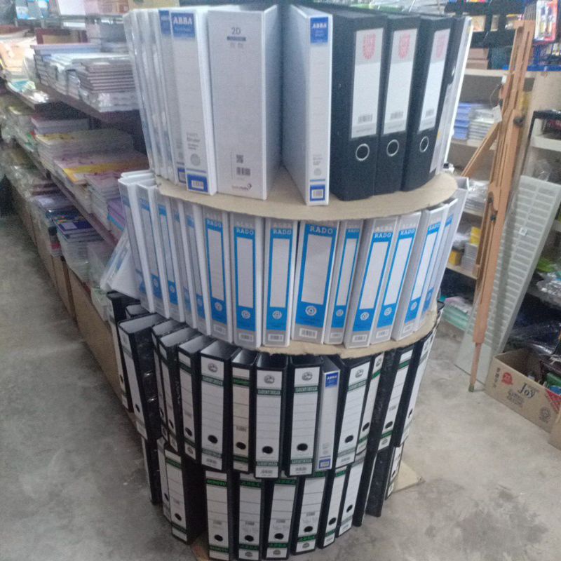 ALBA RADO LION FILE GUNGYU ABBA LUCKY TULIS K2 Folder Ring File Earth