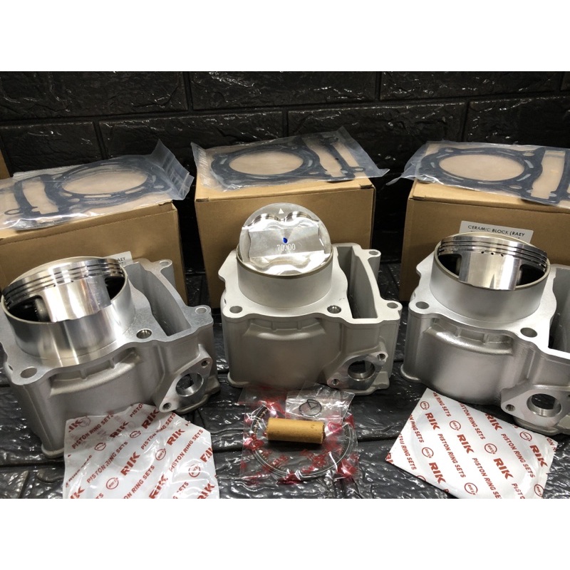 RAEY KING CERAMIC BLOCK KIT(RK)70MM+4MM LC135 Y15ZR | Shopee Malaysia