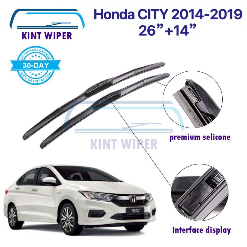 Honda City Wiper City Wiper 20142019 High Quality Premium Silicone
