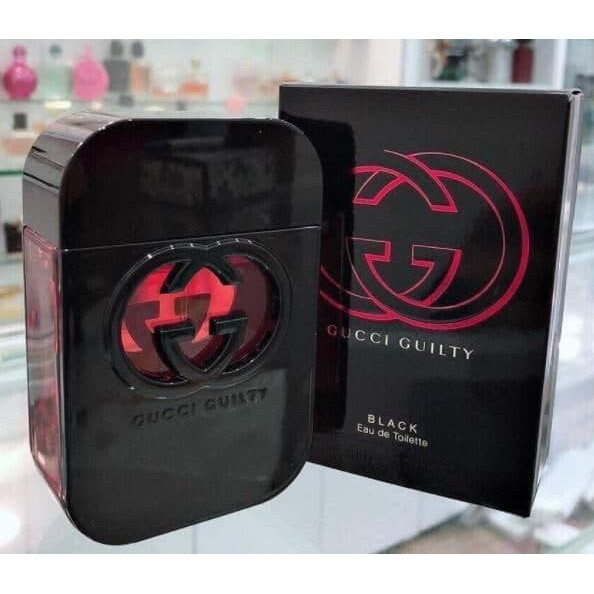 Gucci Guilty Black Pour Femme Eau De Toilette Men 75M Shopee