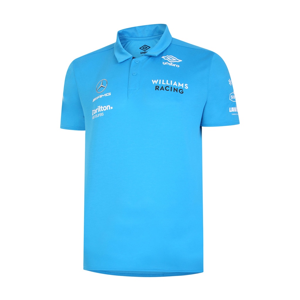 UMBRO WILLIAMS F1 RACING OFFICIAL 2022 TEAM MEDIA POLO BLUE | Shopee ...