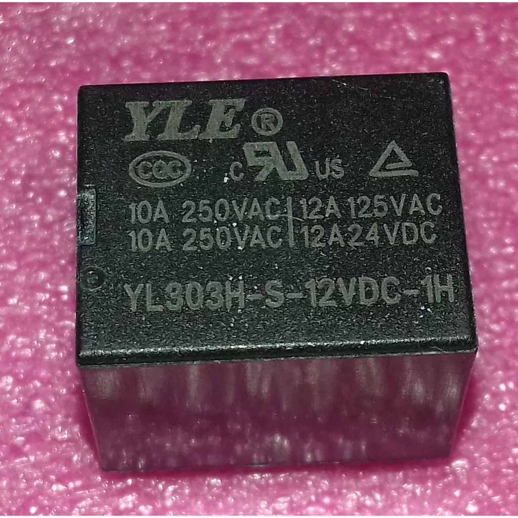 (RB40) (YL303H-S-12VDC-1H)(HJR-3FF-S-HF-12VDC) RELAY 4PIN 12VDC ...