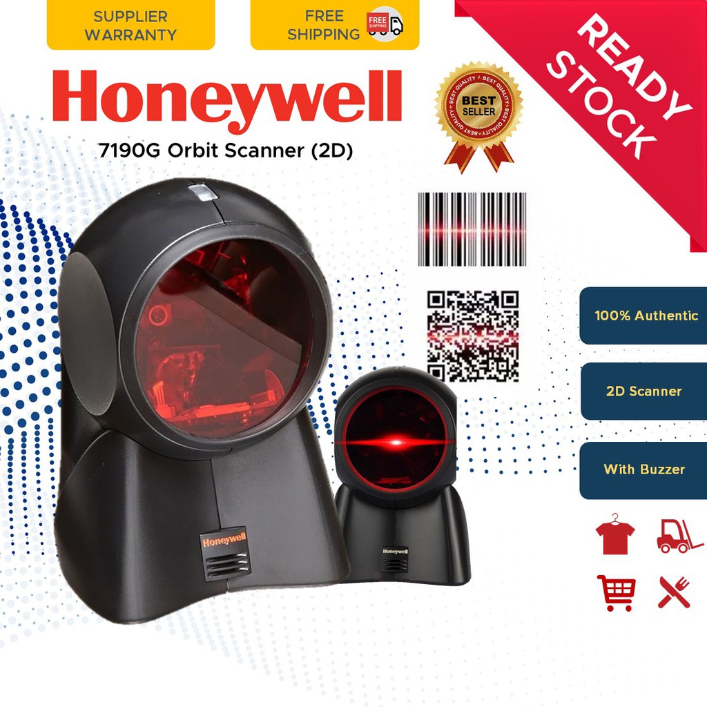 Honeywell 7190G Handsfree Orbit Omnidirectional Barcode Scanner (1D/ 2D