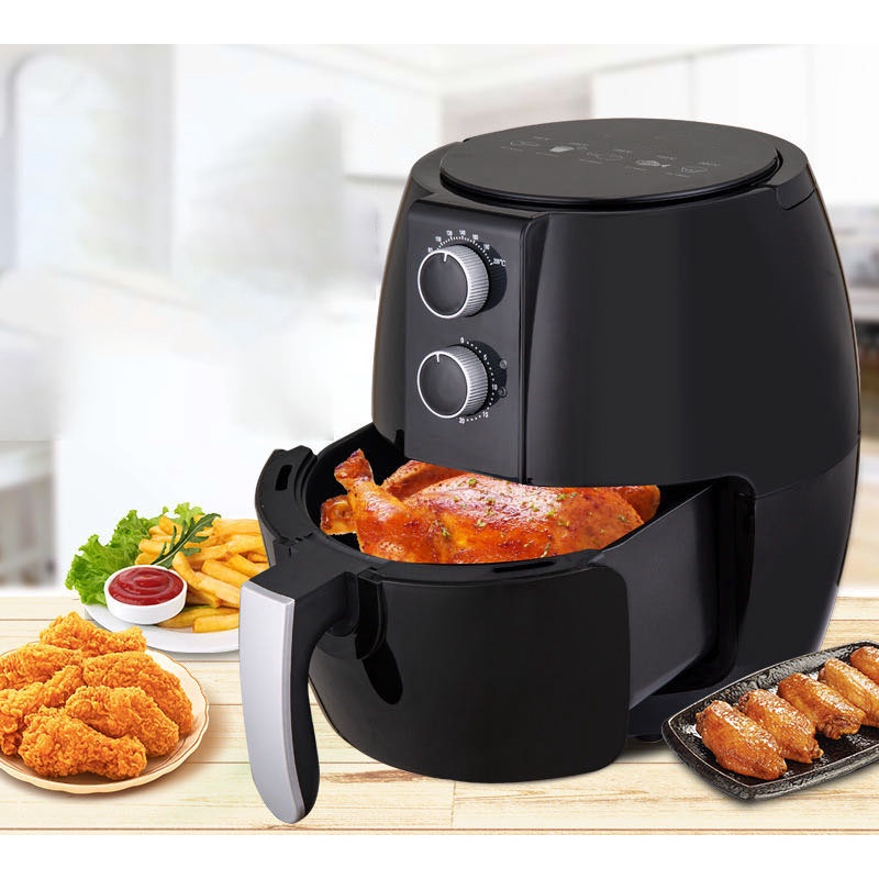 Air Fryer Automatic Oil Free Electric Household Fries Machine Non Stick Fry Tools 4.5L
