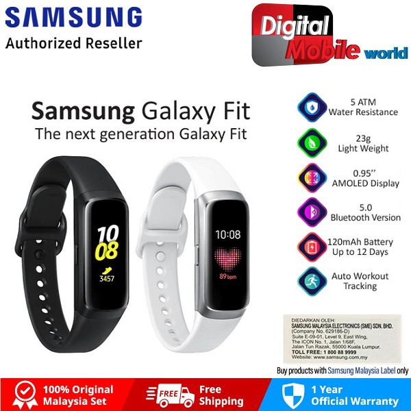 Samsung fit heart online rate monitor