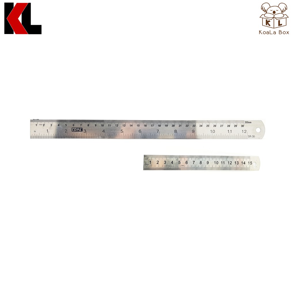 Stainless Steel Metal Ruler 15CM (Short) & 30CM (Long) | Shopee Malaysia