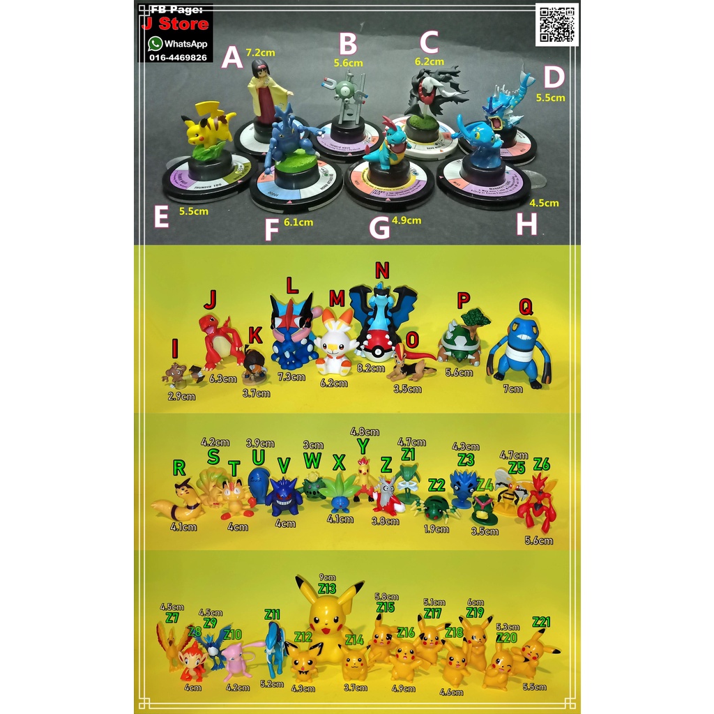 Pokemon trading figure game #1 J Store Shopee Malaysia