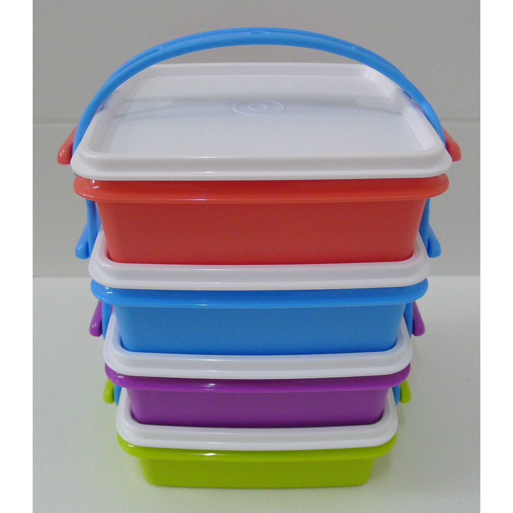 Tupperware Small Goody Box with Cariolier 790ml Ready Stock | Shopee ...