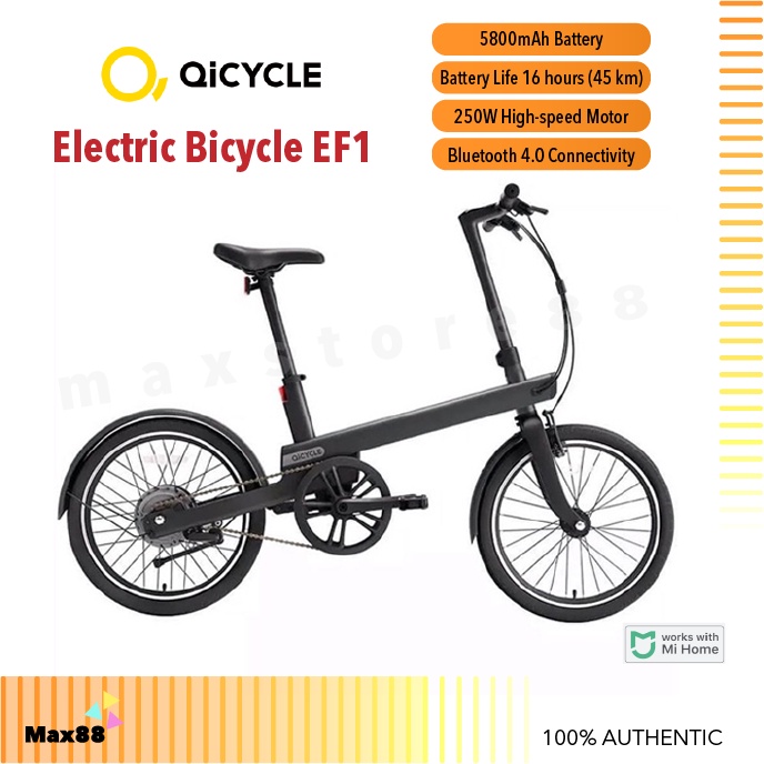 Mijia APP QiCYCLE Smart Electric Bicycle Battery 5800mah distance abt 45km 20