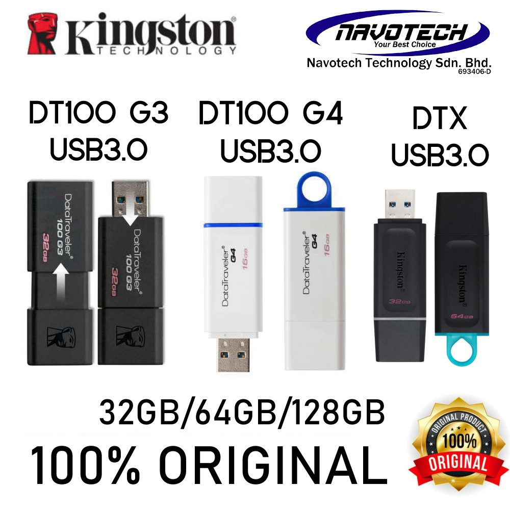Kingston Pendrive DTX DTXM Exodia (USB DRIVE 3.0 Flash Drive 16GB/32GB ...