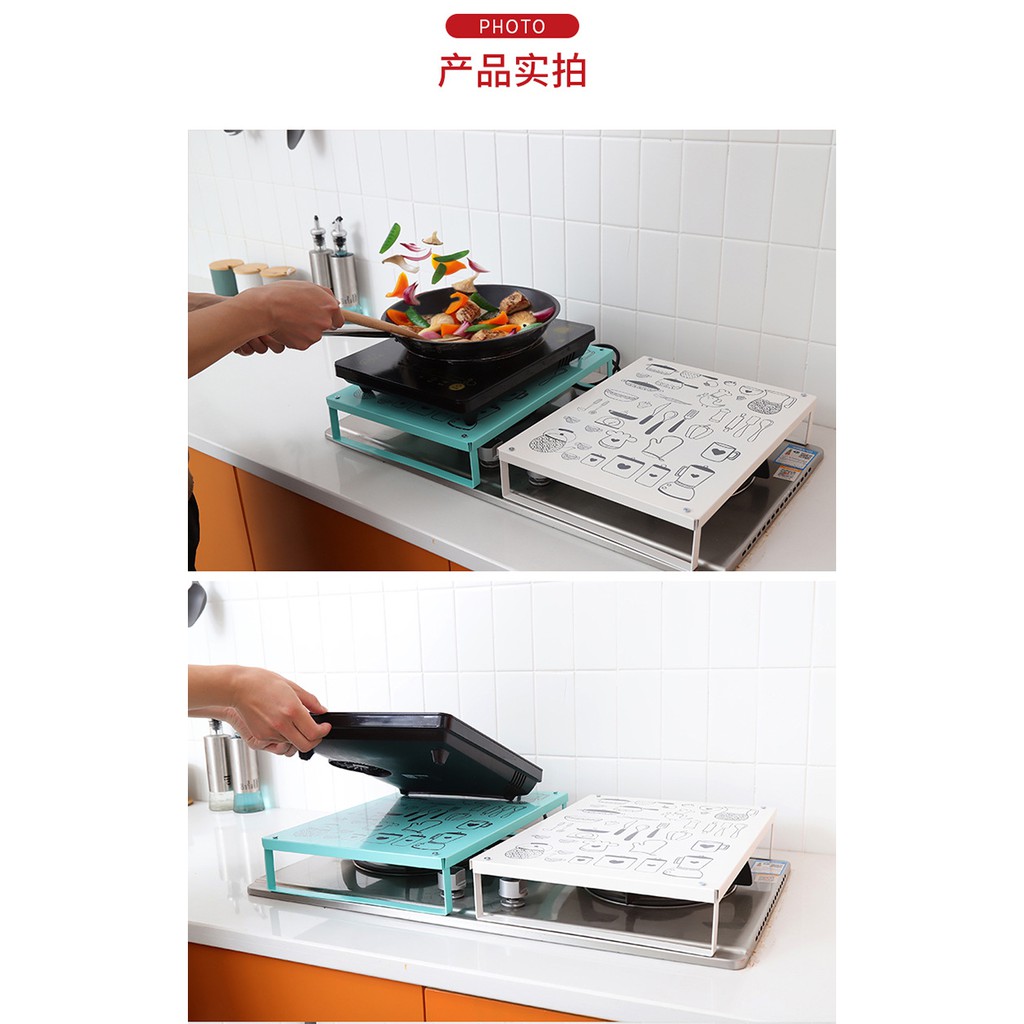 Cantik Design High Quality Wrought Iron Steel Induction Cooker Rack ...