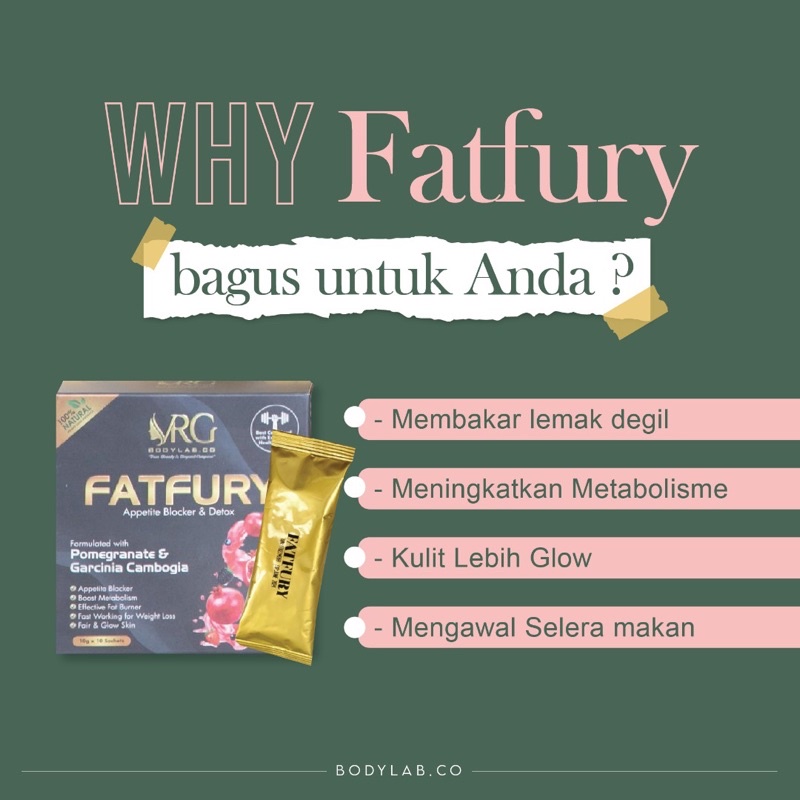Fatfury Appetite control & Detox Drink Shopee Malaysia