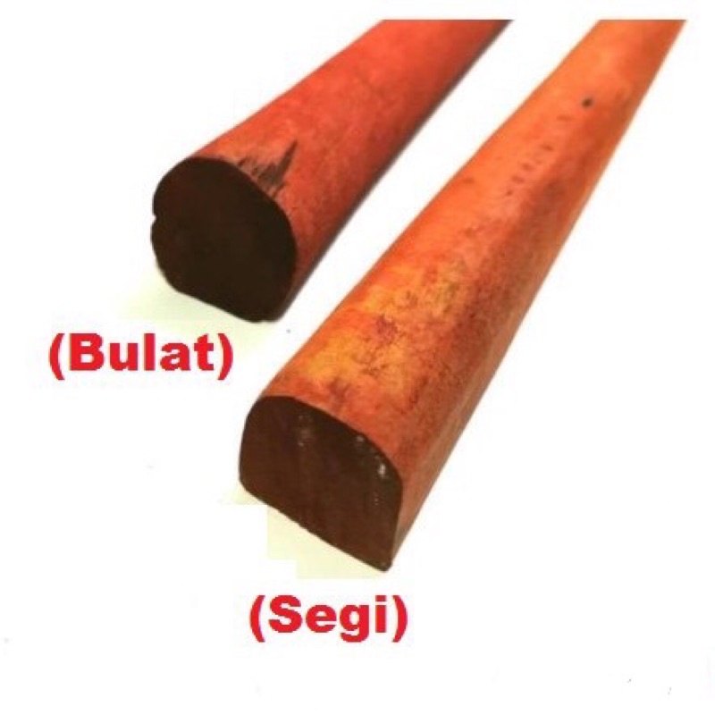 🔥BIG SALES🔥 [👍High Quality👍] [4Ft] [Segi/Bulat] Square Head Hoe Wood ...