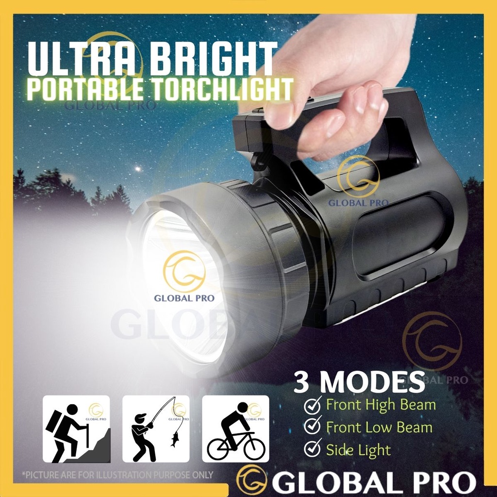 Heavy Duty Torchlight Lampu Suluh Torch Light Super Bright Lampu ...