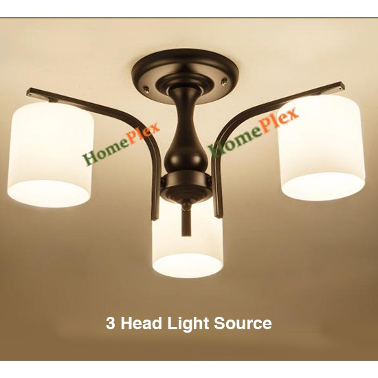 HOMEPLEX 3/5 Source Cylinder Pendant Lamp Hanging Lights Deco room ...
