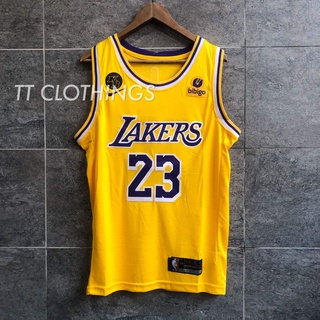 Los Angeles Lakers Basketball Trikots 2022-23 LeBron James 6# Weiß