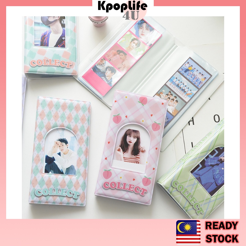 Korea photo strip album 4 Cut Photo Collect Book Photostrip Photo Album
