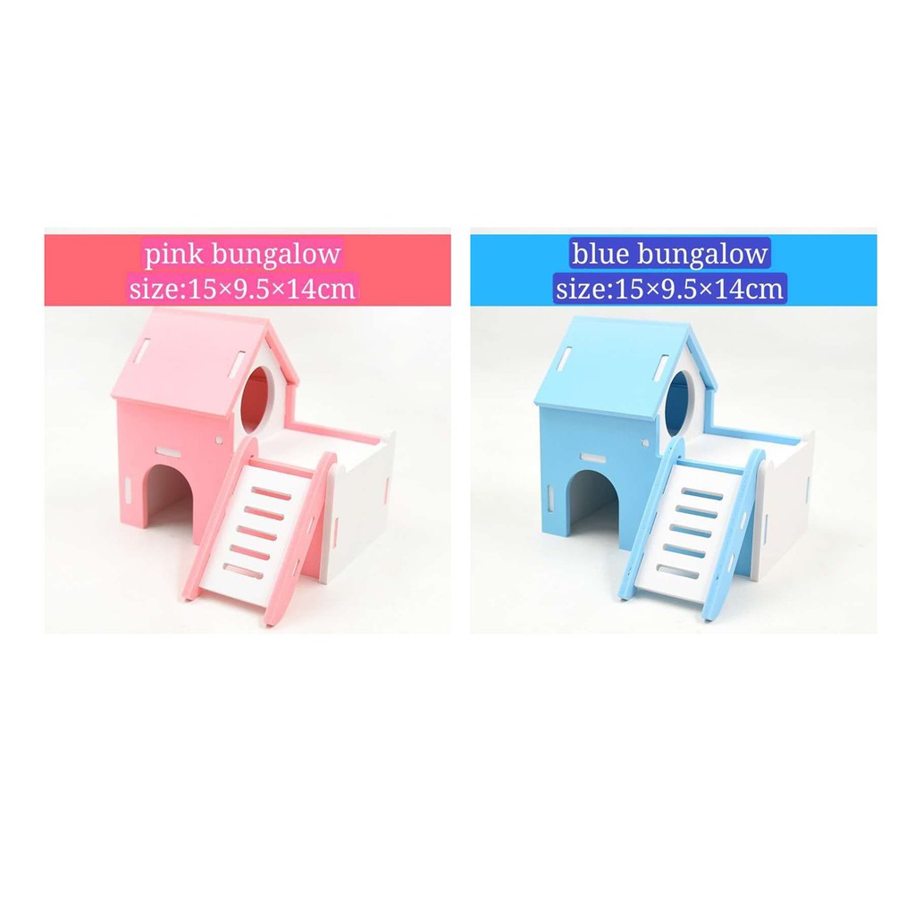 View of Ready Stock Hamster Bungalow House Hideout | Shopee Malaysia