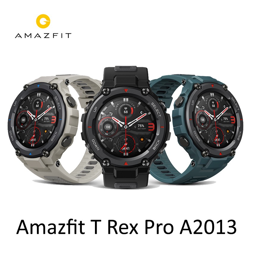 Amazfit T-Rex Pro A2013 Smart Watch Heart Rate Blood Pressure Monitor ...