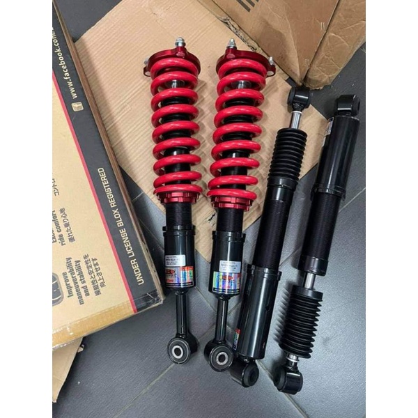 Toyota Hilux Vigo Kun25 Kun26 4wd - BLOX FS Type adjustable suspension ...