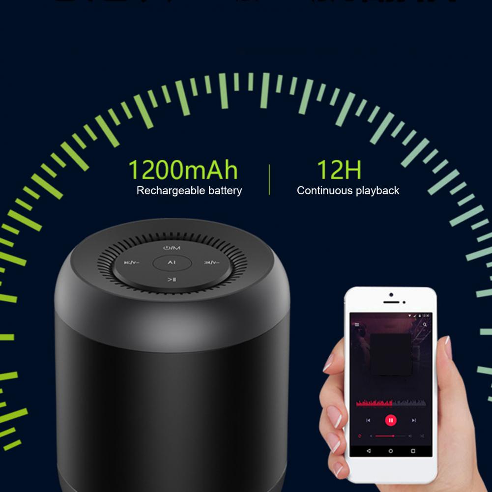 Mini Bluetooth Speaker Portable Wireless Column Support TF Card ...