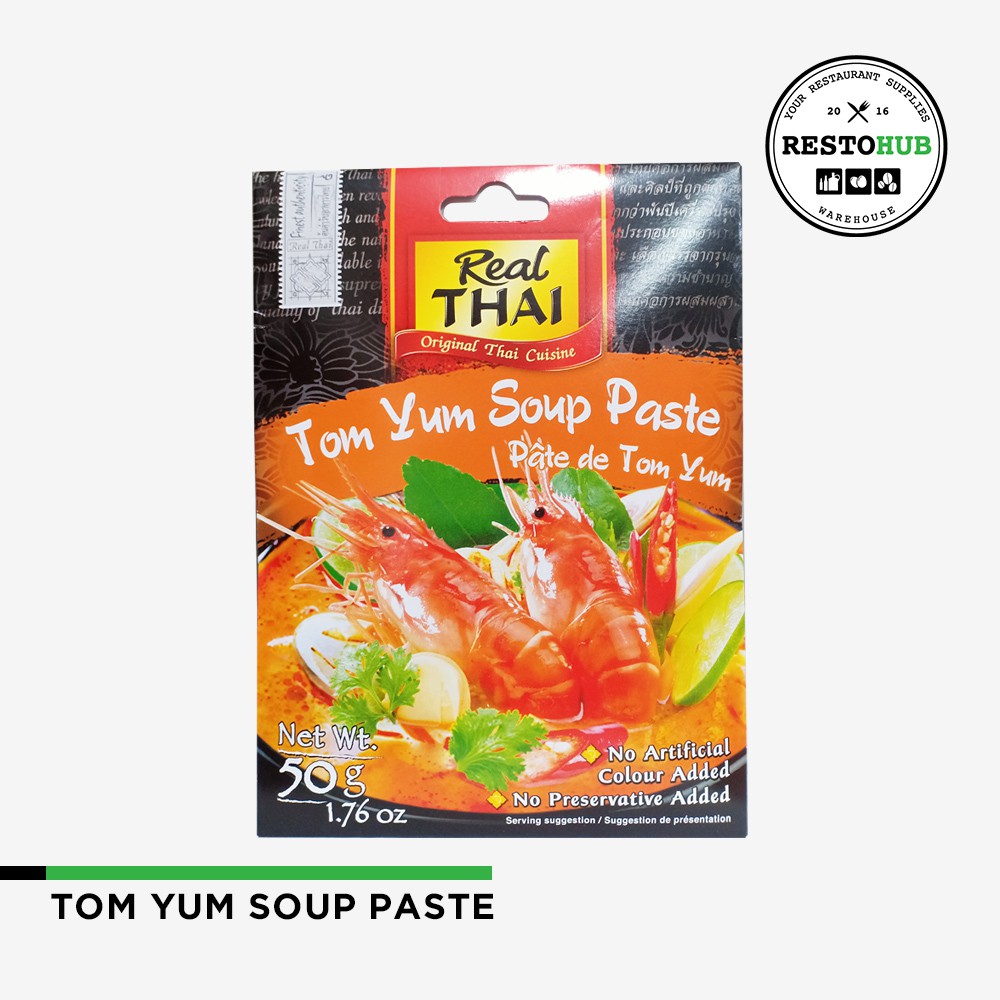 Real Thai Tom Yum Soup Paste ( 50g ) Shopee Malaysia
