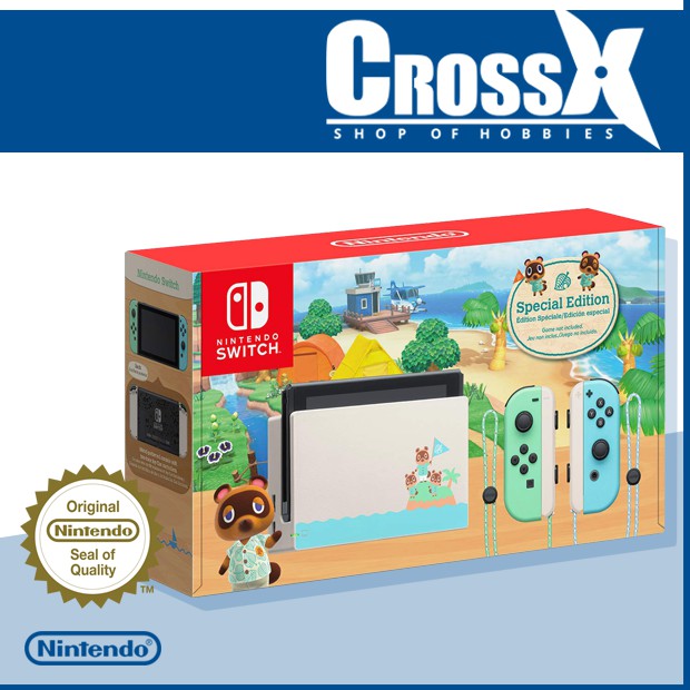 Animal popular Crossing Special Edition Nintendo Switch v2 Console