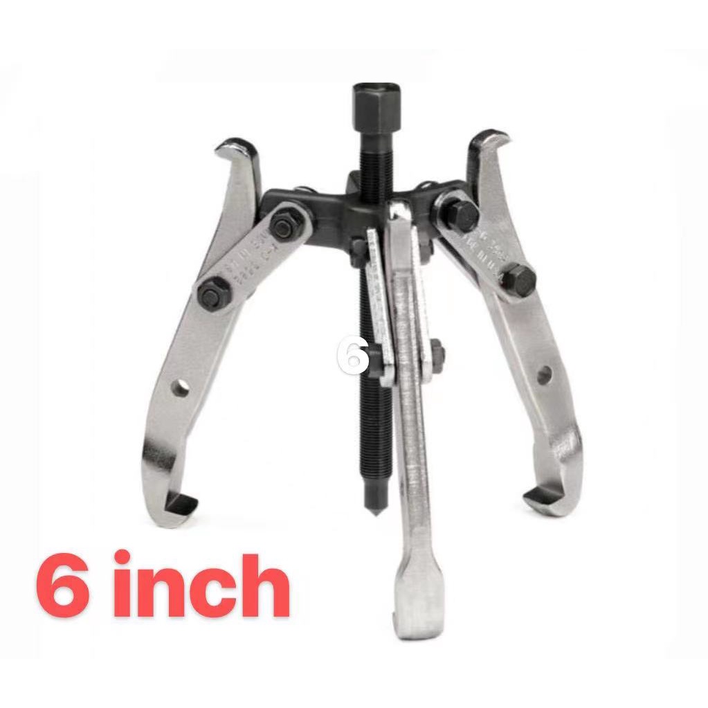 6 INCHES 3 JAWS PULLER AND GEAR PULLER step125 magnet puller tiga jaw ...